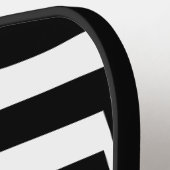 レッド白黒モダンカラフルピックボールパドル ピックルボールラケット (左詳細)