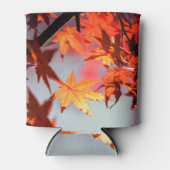 レッド秋紅葉メープルツリー 缶クーラー (正面)