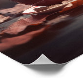 レッド紅葉スチームティー ポスター (角)