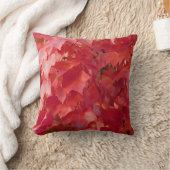 レッド紅葉装飾用クッション クッション (ブランケット)