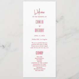 レッド結婚ズ プログラム