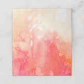 レッド結婚ズ。秋シーティングカード。水彩秋 プレイスカード (外部開封)