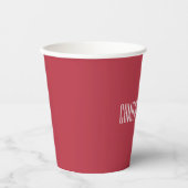 レッド結婚ズ 紙コップ (正面)