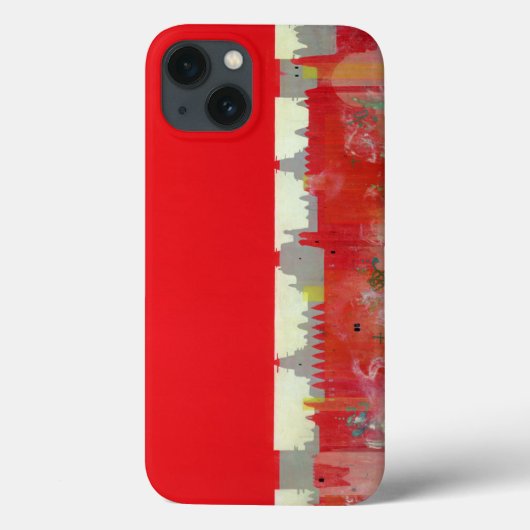 レッド絵画ズ Case-Mate iPhoneケース (裏面)