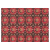 レッド装飾オーナメントホリデーテーブルクロス テーブルクロス (正面(横))