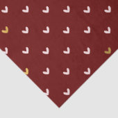 レッド赤面ピンク金ゴールドハート 薄葉紙 (詳細)