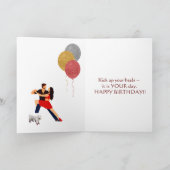 レッド踊りシューズタンゴドッグも準備! カード (内部)