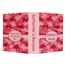 レッド迷彩柄迷彩カスタム手帳