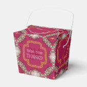 レッド金ゴールドイースタン遠くにオファーボックス フェイバーボックス (正面サイド)