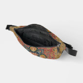 レッド金ゴールドカシャンカーペットラグペルシアアジア ファニーパック (見開き)