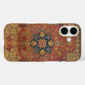 レッド金ゴールドカシャンカーペットラグペルシアアジア Case-Mate iPhoneケース (裏面 (横))