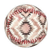 レッド金ゴールドグリジー紙吹雪抽象芸術 野球ボール (正面左)