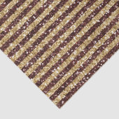 レッド金ゴールドグリッタースパークルストライプズ 薄葉紙 (詳細)