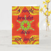 レッド金ゴールドグリーンマンダラアートプリント カード (黄色い花)