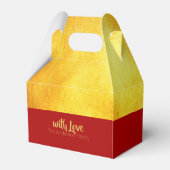 レッド金ゴールドスネークペーパーカット2025 PFBG フェイバーボックス (裏面サイド)