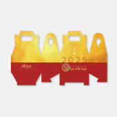 レッド金ゴールドスネークペーパーカット2025 PFBG フェイバーボックス (折り畳みなし)