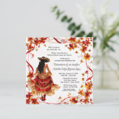 レッド金ゴールドチャラキンセアニェラ 招待状 (スタンド正面)