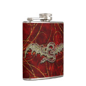 レッド金ゴールドドラゴン フラスク (右)