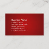 レッド金ゴールドバレモダンンタインハート 割引カード (裏面)