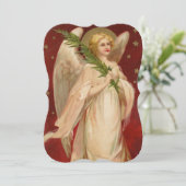 レッド金ゴールドビクトリアンクリスマスエンジェル (スタンド正面)