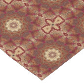 レッド金ゴールドフローラホリデーテーブルクロス テーブルクロス (アングル)