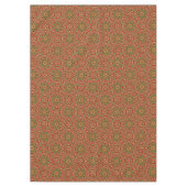 レッド金ゴールドホリデーテーブルクロス テーブルクロス (正面)