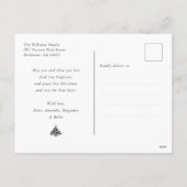 レッド金ゴールドホリースノー シーズンポストカード (裏面)