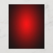 レッド金ゴールドボーブルスタークリスマスパーティの招待状 (裏面)