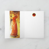 レッド金ゴールドミュージカルエンジェル遊ズ木風楽器 シーズンカード (内部)