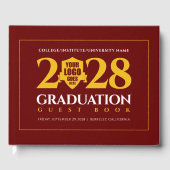 レッド金ゴールド学校大学卒業 ゲストブック (正面)