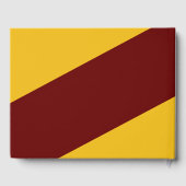 レッド金ゴールド学校大学卒業 ゲストブック (裏面)