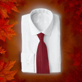 レッド鏡ダイヤモンドブラックビジネス ネクタイ