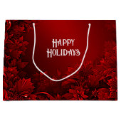 レッド離れフローラホリデー抱き枕 ラージペーパーバッグ (正面)