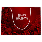 レッド離れフローラホリデー抱き枕 ラージペーパーバッグ (裏面)