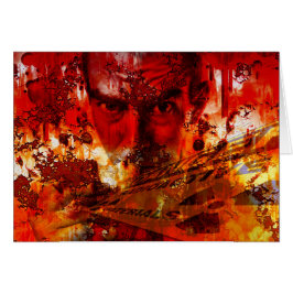 レッド顔グラフィティ