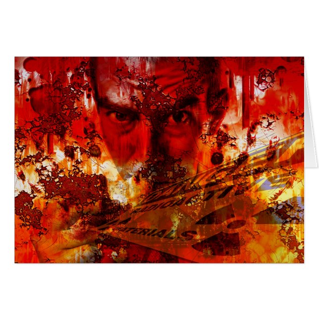 レッド顔グラフィティ (正面横)