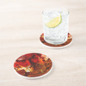 レッド顔グラフィティ コースター (側面)