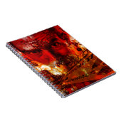 レッド顔グラフィティ ノートブック (右側)