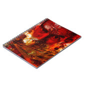 レッド顔グラフィティ ノートブック (左側)