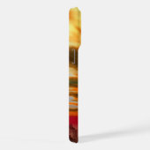 レッド飛んでいる・ドラゴンとコーヒー iPhoneケース (右側面)