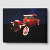 レッド1930通りロッドお祝いのライフ ゲストブック (裏面)