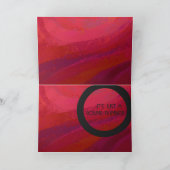 レッド30 Decade誕生日 カード (内部)