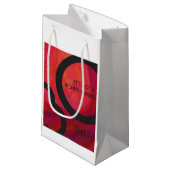 レッド30 Decade誕生日 スモールペーパーバッグ (正面アングル)