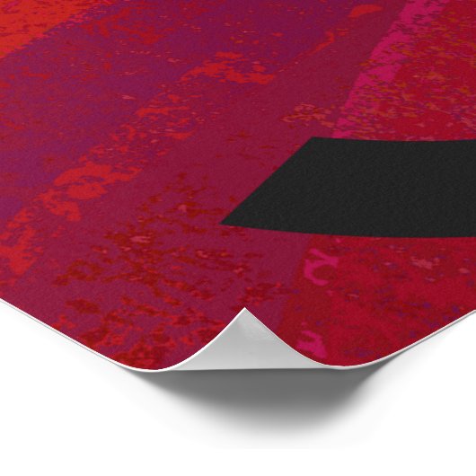 レッド30 Decade誕生日 ポスター (角)