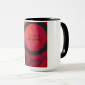 レッド30 Decade誕生日 マグカップ (正面右)