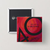 レッド40 Decade誕生日 缶バッジ (正面&裏面)