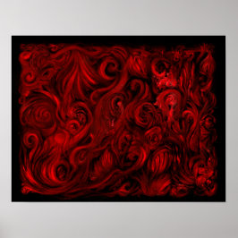 レッド5油オンリネンby Toby Mikle 2015 ポスター