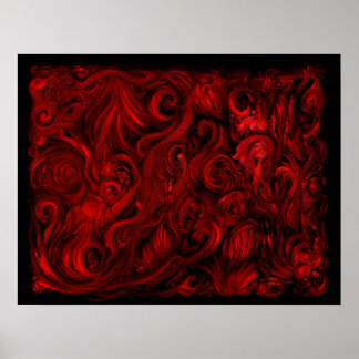 レッド5油オンリネンby Toby Mikle 2015 ポスター