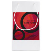 レッド60 Decade誕生日 スモールペーパーバッグ (裏面)