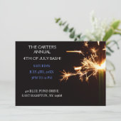 レッド7月4日インディペンデンスデイスパーカー 招待状 (スタンド正面)